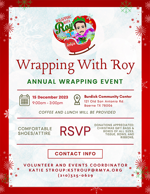 Wrapping with Roy 2023